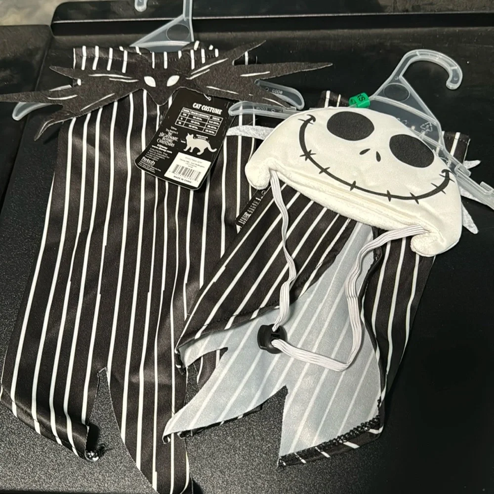 Jack skellington cat costume